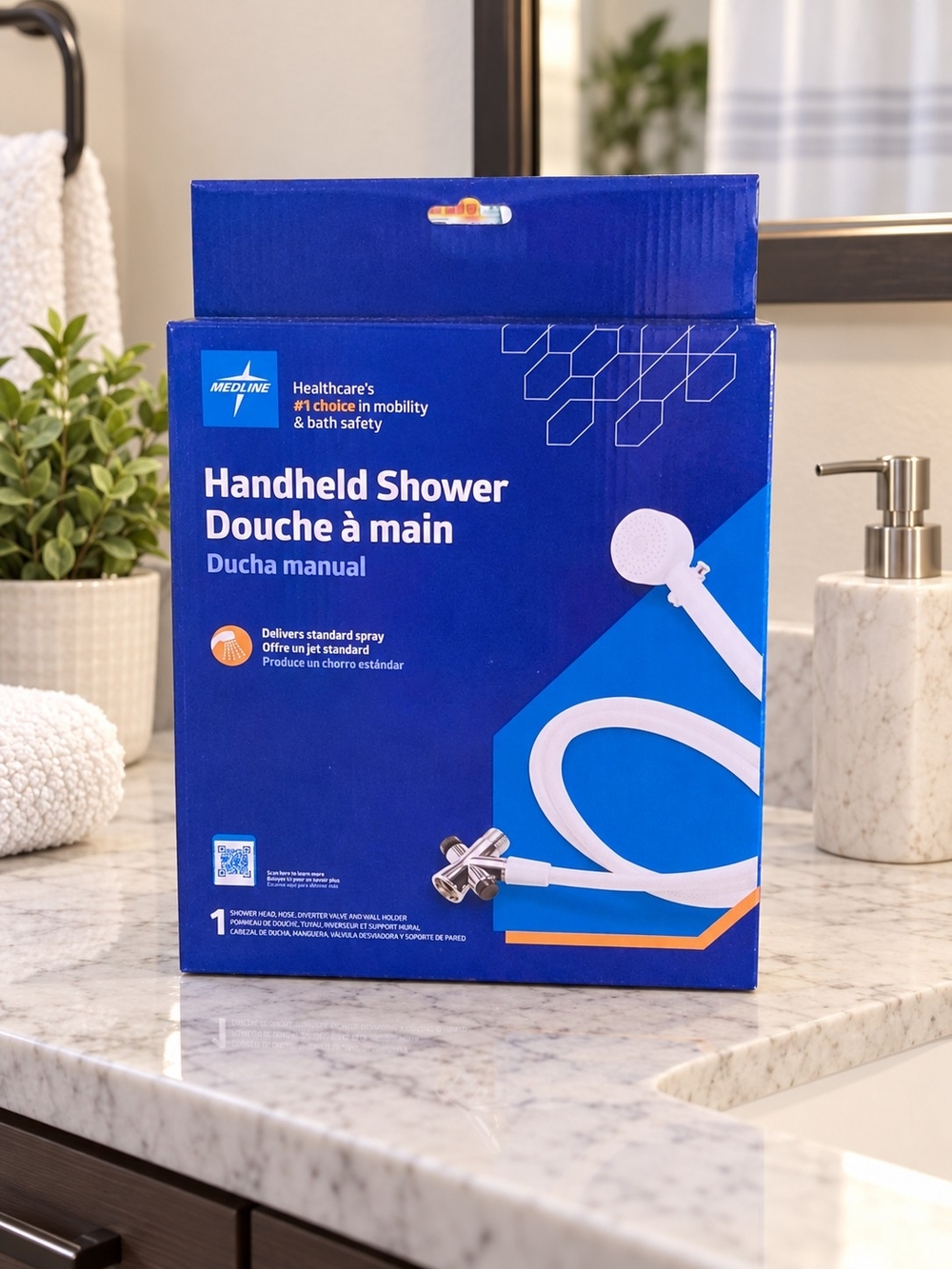 Handheld Shower - White